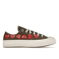 Кеды Converse Chuck Taylor All Star 70 Ox Comme des Garcons Multi Heart Green