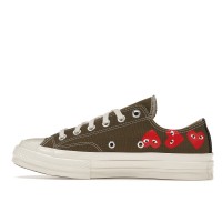 Кеды Converse Chuck Taylor All Star 70 Ox Comme des Garcons Multi Heart Green