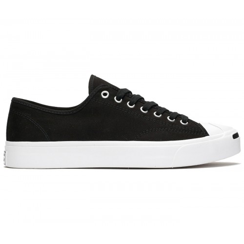 Кроссы Converse Jack Purcell Canvas Low Black - мужская сетка размеров