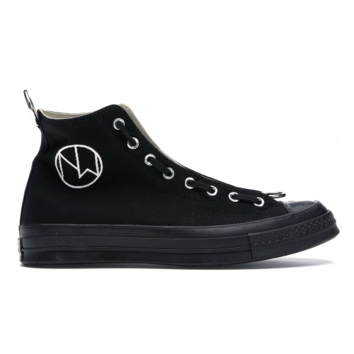 Кеды Converse Chuck Taylor All-Star 70 Hi Undercover New Warriors Black - мужская сетка размеров