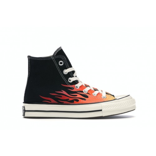 Кроссы Converse Chuck Taylor All Star 70 Hi Archive Print Flames - мужская сетка размеров