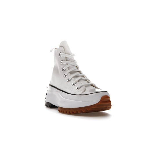 Кеды Converse Run Star Hike Hi White Black Gum - мужская сетка размеров