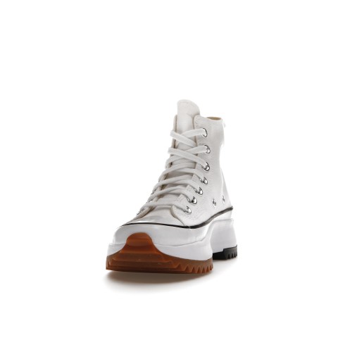 Кеды Converse Run Star Hike Hi White Black Gum - мужская сетка размеров