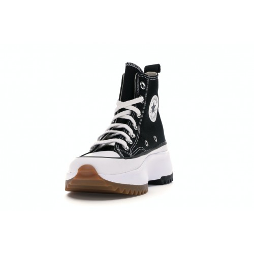 Кроссы Converse Run Star Hike Hi Black White Gum - мужская сетка размеров