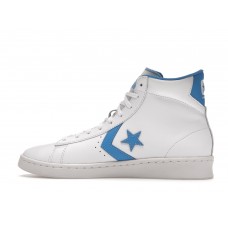 Кеды Converse Pro Leather Hi White Coast Blue
