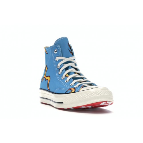 Кроссы Converse Chuck Taylor All Star 70 Hi Golf le Fleur Flames - мужская сетка размеров