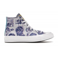Кеды Converse Chuck Taylor All-Star 70 Hi Chinatown Market x Batman White