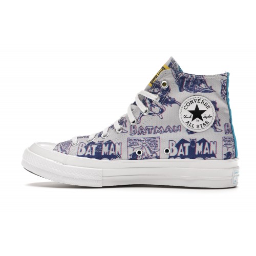 Кеды Converse Chuck Taylor All-Star 70 Hi Chinatown Market x Batman White - мужская сетка размеров