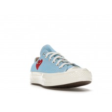 Кеды Converse Chuck Taylor All Star 70 Ox Comme des Garcons PLAY Bright Blue