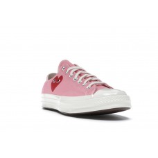 Кеды Converse Chuck Taylor All Star 70 Ox Comme des Garcons PLAY Bright Pink