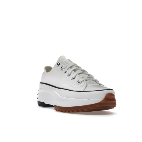 Кроссы Converse Run Star Hike Ox White Black Gum - мужская сетка размеров