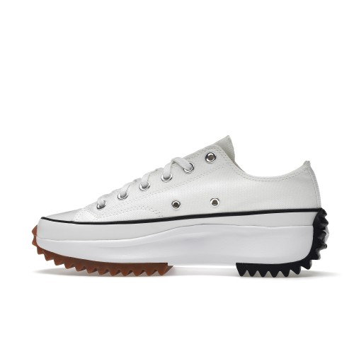 Кроссы Converse Run Star Hike Ox White Black Gum - мужская сетка размеров