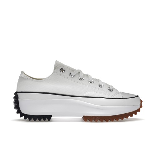 Кроссы Converse Run Star Hike Ox White Black Gum - мужская сетка размеров