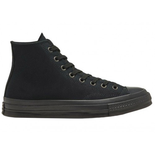 Кроссы Converse Chuck Taylor All Star 70 Hi Triple Black - мужская сетка размеров