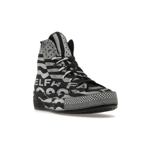 Кеды Converse Chuck Taylor All-Star 70 Hi Telfar Black White - мужская сетка размеров