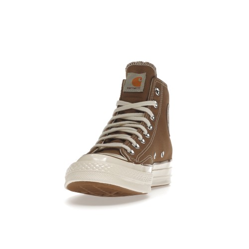 Кроссы Converse Chuck Taylor All Star 70 Hi Carhartt Hamilton Brown - мужская сетка размеров