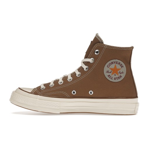 Кроссы Converse Chuck Taylor All Star 70 Hi Carhartt Hamilton Brown - мужская сетка размеров