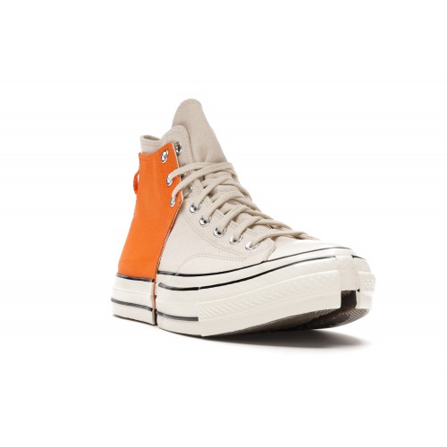 Кеды Converse Chuck Taylor All-Star 70 Hi 2-in-1 Feng Chen Wang Orange Ivory - мужская сетка размеров