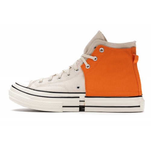 Кеды Converse Chuck Taylor All-Star 70 Hi 2-in-1 Feng Chen Wang Orange Ivory - мужская сетка размеров