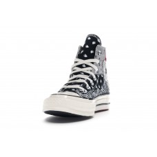Кеды Converse Chuck Taylor All Star 70 Hi Offspring Paisley Black
