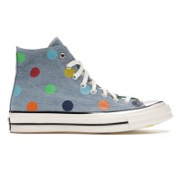 Кеды Converse Chuck Taylor All-Star 70 Hi Golf Wang Denim Polka Dots