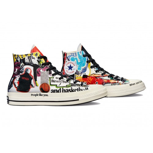 Кеды Converse Chuck Taylor All-Star 70 Hi Beat the World - мужская сетка размеров