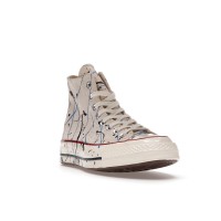 Кеды Converse Chuck Taylor All-Star 70 Hi Archive Paint Splatter Egret