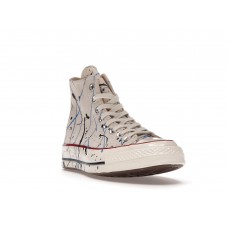 Кеды Converse Chuck Taylor All-Star 70 Hi Archive Paint Splatter Egret