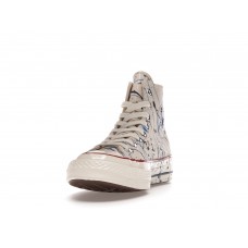 Кеды Converse Chuck Taylor All-Star 70 Hi Archive Paint Splatter Egret