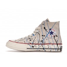 Кеды Converse Chuck Taylor All-Star 70 Hi Archive Paint Splatter Egret