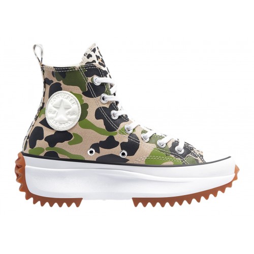 Кеды Converse Run Star Hike Hi Archive Print Camo - мужская сетка размеров