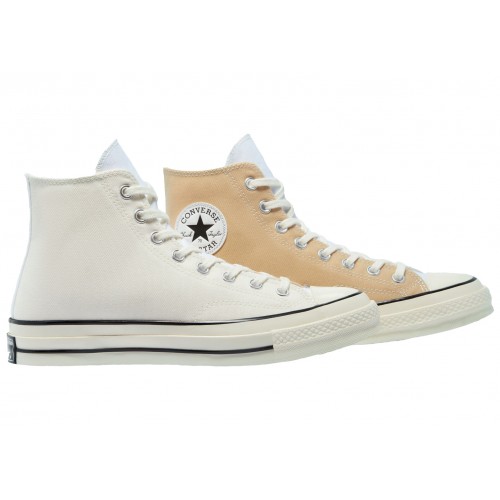 Кеды Converse Chuck Taylor All-Star 70 Hi Tri-Panel Sesame Egret - мужская сетка размеров