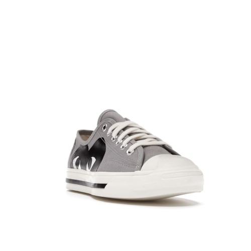Кеды Converse Jack Purcell Comme des Garcons PLAY Grey Black - мужская сетка размеров