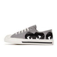 Кеды Converse Jack Purcell Comme des Garcons PLAY Grey Black