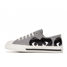 Кеды Converse Jack Purcell Comme des Garcons PLAY Grey Black
