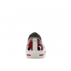 Кеды Converse Jack Purcell Comme des Garcons PLAY Grey Red