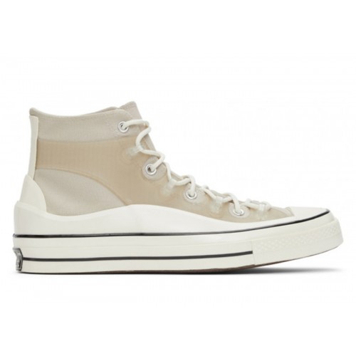 Кеды Converse Chuck Taylor All-Star 70 Hi Hybrid Function Utility String Egret Black - мужская сетка размеров