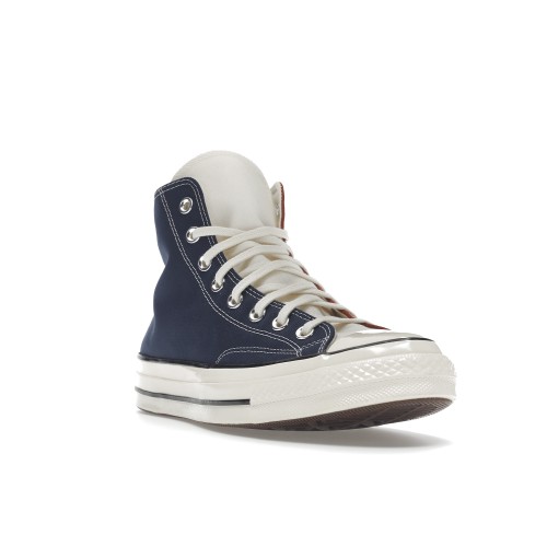 Кеды Converse Chuck Taylor All-Star 70 Hi Navy Burgundy Split - мужская сетка размеров