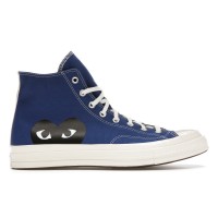 Кеды Converse Chuck Taylor All-Star 70 Hi Comme des Garcons PLAY Blue