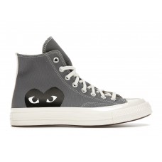 Кеды Converse Chuck Taylor All Star 70 Hi Comme des Garcons PLAY Grey