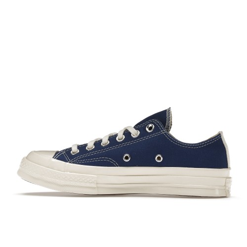 Кеды Converse Chuck Taylor All-Star 70 Ox Comme des Garcons PLAY Blue Quartz - мужская сетка размеров