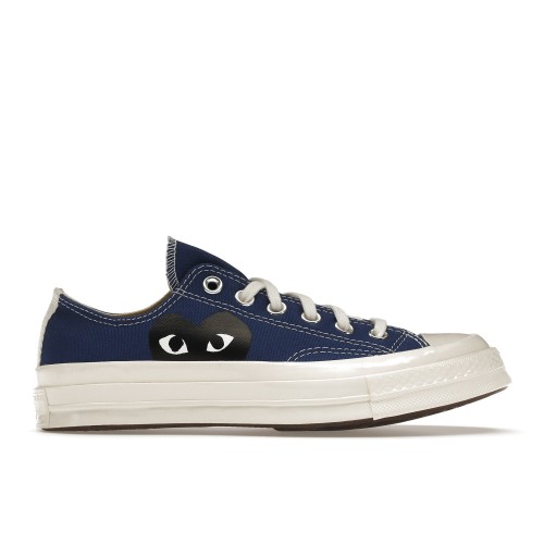 Кеды Converse Chuck Taylor All-Star 70 Ox Comme des Garcons PLAY Blue Quartz - мужская сетка размеров