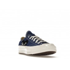 Кеды Converse Chuck Taylor All Star 70 Ox Comme des Garcons PLAY Blue Quartz