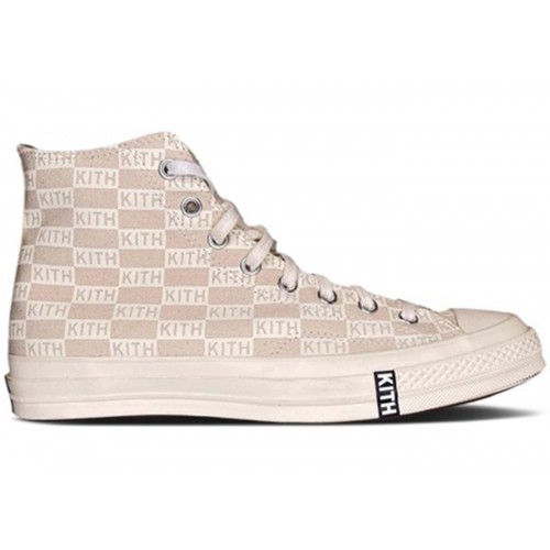 Кеды Converse Chuck Taylor All-Star 70 Hi Kith Natural Monogram - мужская сетка размеров