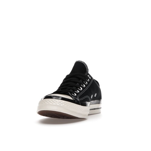 Кроссы Converse Chuck Taylor All Star 70 Hi Moncler Fragment Black - мужская сетка размеров