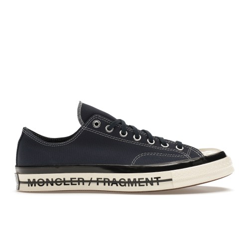 Кроссы Converse Chuck Taylor All Star 70 Hi Moncler Fragment Blue - мужская сетка размеров