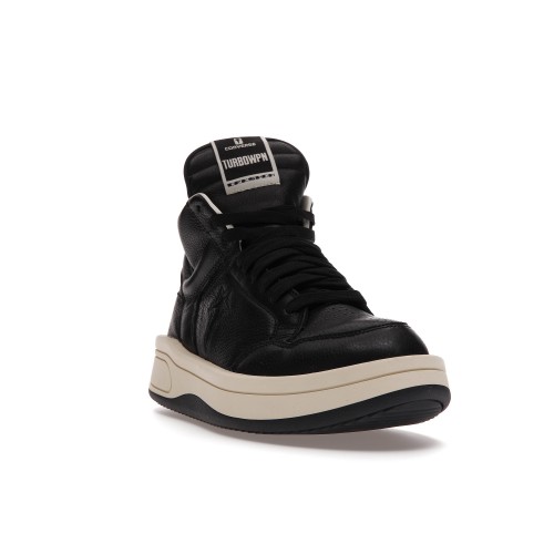 Кроссы Converse TURBOWPN Mid Rick Owens DRKSHDW Black - мужская сетка размеров