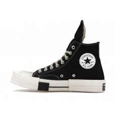Кеды Converse TURBODRK Chuck Taylor All Star 70 Hi Rick Owens DRKSHDW Black