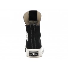 Кеды Converse TURBODRK Chuck Taylor All Star 70 Hi Rick Owens DRKSHDW Black
