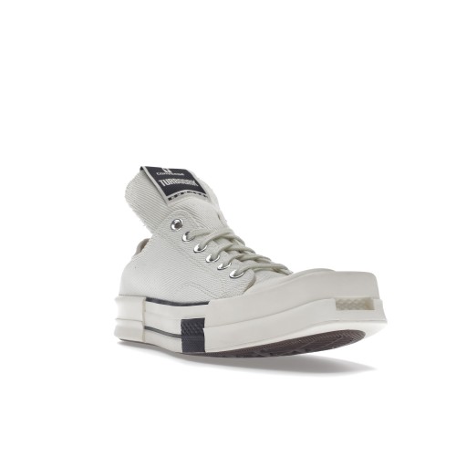 Кеды Converse TURBODRK Chuck Taylor All-Star 70 Ox Rick Owens DRKSHDW White - мужская сетка размеров